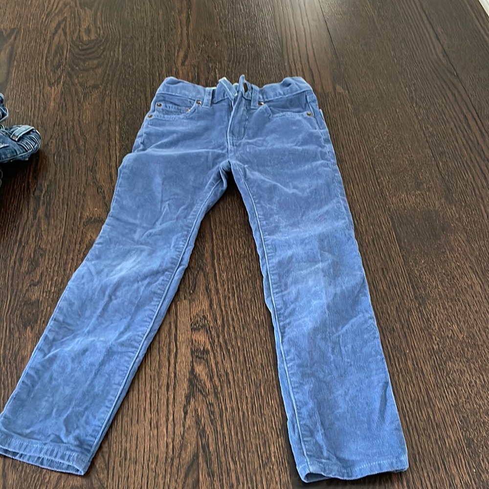 Crewcuts light blue corduroy stretch pants size 6